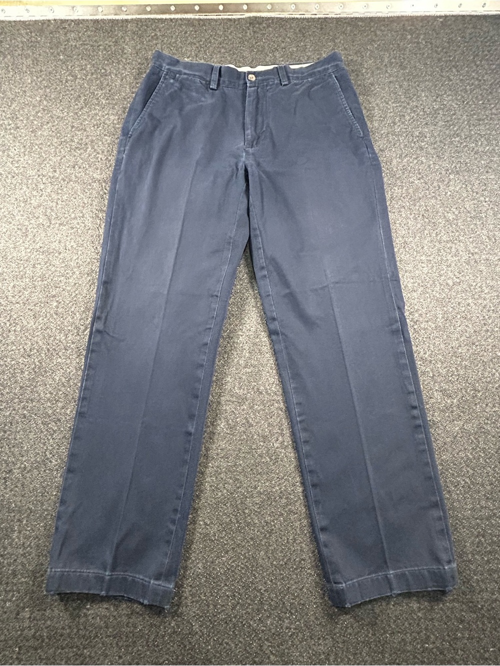 Vintage Polo Ralph Lauren Chino Pants 30x32 Classic Fit Navy Blue